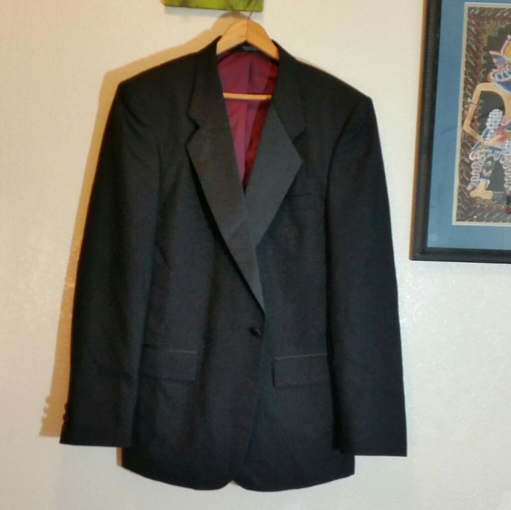 Giorgio Fellini • 1-Buton Tuxedo 42 Long 100% Wool